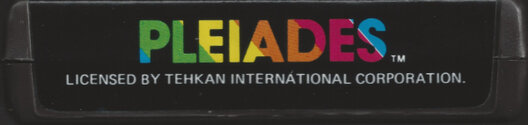 Pleiades Atari cartridge scan