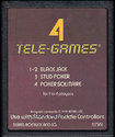 Poker Plus Atari cartridge scan