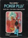 Poker Plus Atari cartridge scan