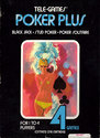Poker Plus Atari cartridge scan