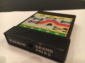 2 in 1 - Pukman / Grand Priks Atari cartridge scan
