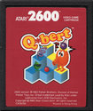 Q*bert Atari cartridge scan