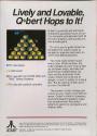 Q*bert Atari cartridge scan