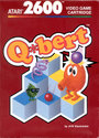 Q*bert Atari cartridge scan