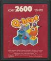 Q*bert Atari cartridge scan