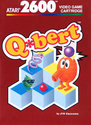 Q*bert Atari cartridge scan