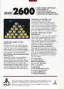 Q*bert Atari cartridge scan