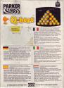 Q*bert Atari cartridge scan
