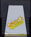 Q*bert's Qubes Atari cartridge scan