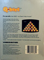 Q*bert Atari cartridge scan