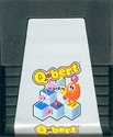 Q*bert Atari cartridge scan