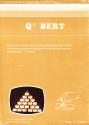Q*bert Atari cartridge scan