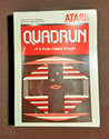 Quadrun Atari cartridge scan