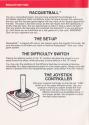 Racquetball Atari instructions