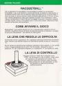 Racquetball Atari instructions