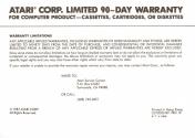 Radar Lock Atari instructions