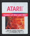 Raiders of the Lost Ark Atari cartridge scan