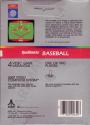 RealSports Baseball Atari cartridge scan