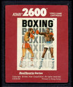 RealSports Boxing Atari cartridge scan