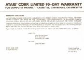 RealSports Boxing Atari instructions