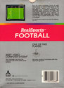RealSports Football Atari cartridge scan