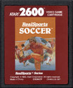 RealSports Soccer Atari cartridge scan