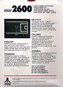 RealSports Soccer Atari cartridge scan