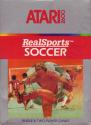 RealSports Soccer Atari cartridge scan