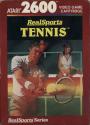 RealSports Tennis Atari cartridge scan