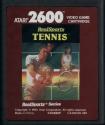 RealSports Tennis Atari cartridge scan