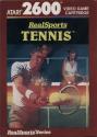 RealSports Tennis Atari cartridge scan