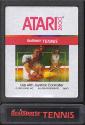 RealSports Tennis Atari cartridge scan