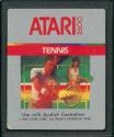 RealSports Tennis Atari cartridge scan