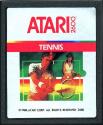 RealSports Tennis Atari cartridge scan
