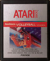 RealSports Volleyball (Voleibol) Atari cartridge scan