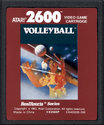 RealSports Volleyball Atari cartridge scan