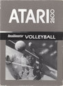 RealSports Volleyball Atari cartridge scan