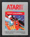 RealSports Volleyball Atari cartridge scan