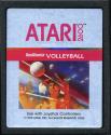 RealSports Volleyball Atari cartridge scan