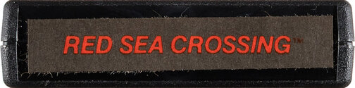 Red Sea Crossing Atari cartridge scan