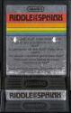 Riddle of the Sphinx Atari cartridge scan