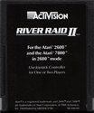 River Raid II Atari cartridge scan