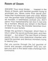 Room of Doom Atari instructions
