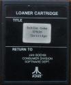 Rubik's Cube 3-D Atari cartridge scan