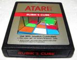 Rubik's Cube Atari cartridge scan