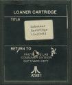 Saboteur Atari cartridge scan