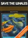 Save the Whales Atari cartridge scan