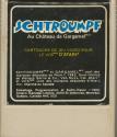 Schtroumpf - Au Château de Gargamel Atari cartridge scan