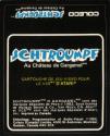 Schtroumpf - Au Château de Gargamel Atari cartridge scan