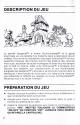 Schtroumpf - Au Château de Gargamel Atari instructions